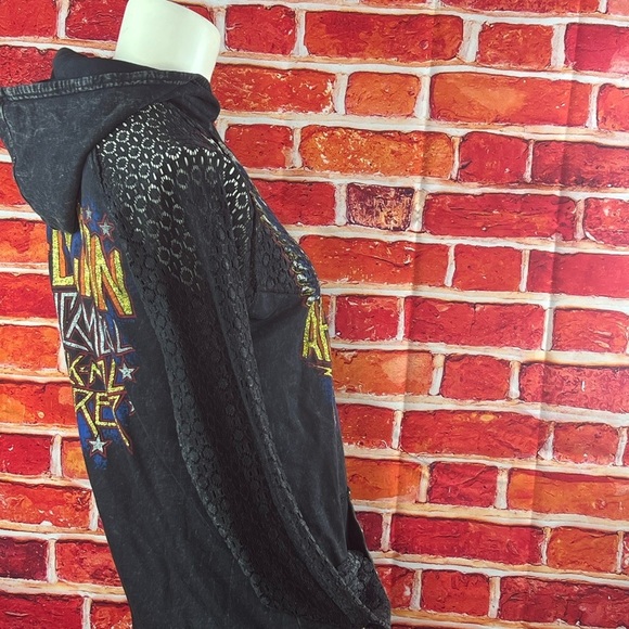 Affliction Women’s Rhinestone T-Shirt - Picture 3 of 7